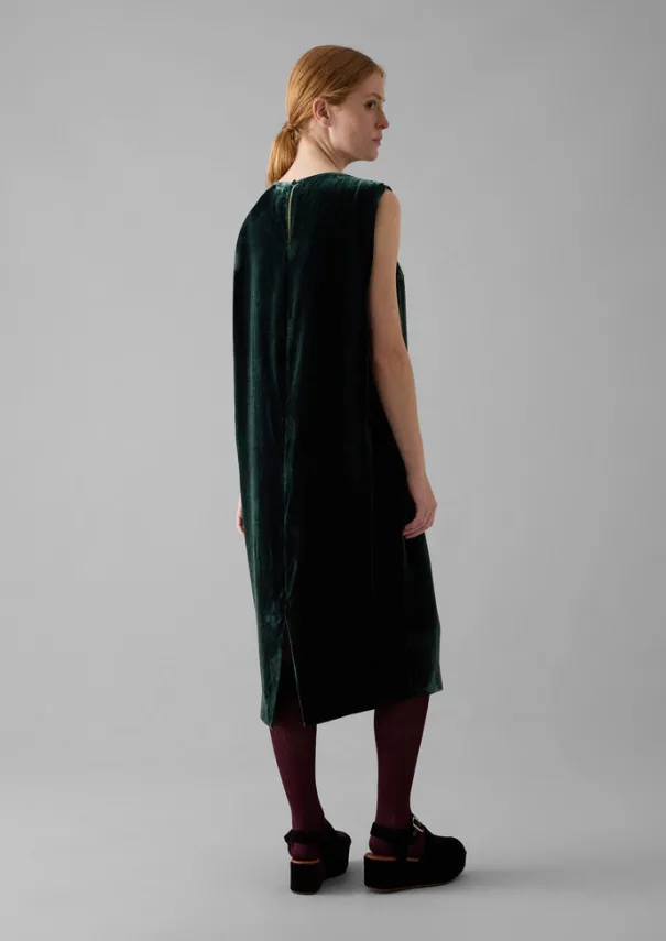 Online Fluid Silk Velvet Dress Women Velvet|Dresses
