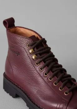 Fracap Leather Monkey Boots Women Boots