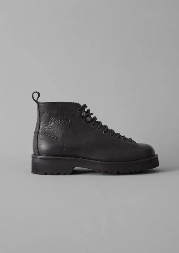 Outlet Fracap Leather Monkey Boots Women Boots