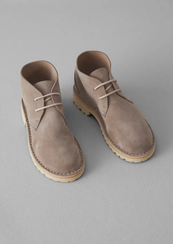 Sale Fracap Suede Desert Boots Women Boots