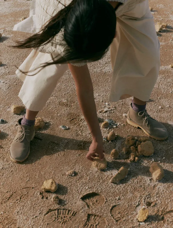 Sale Fracap Suede Desert Boots Women Boots