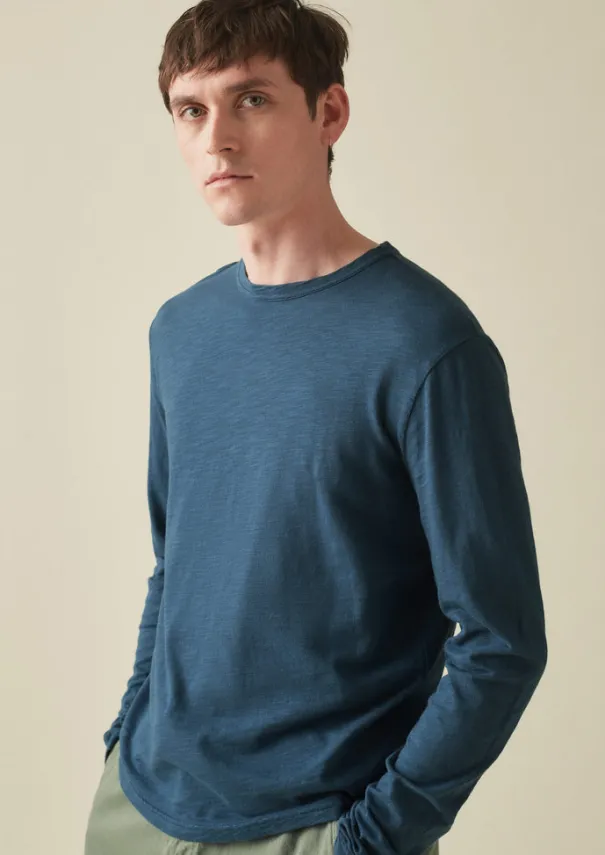 Frank Cotton Long Sleeve Tee Loungewear|Tops & Tees