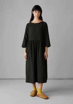 Sale Freya Crinkle Organic Cotton Dress Women Loungewear|Dresses