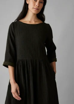 Sale Freya Crinkle Organic Cotton Dress Women Loungewear|Dresses