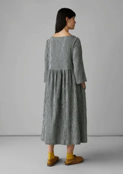 Hot Freya Gingham Crinkle Cotton Dress Women Loungewear|Dresses