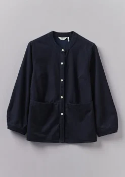 Clearance Front Pocket Soft Twill Shirt Women Workwear|Shirts