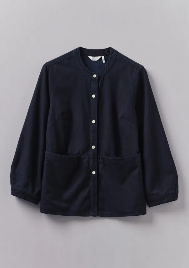 Clearance Front Pocket Soft Twill Shirt Women Workwear|Shirts