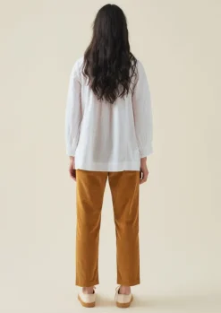 New Gabi Organic Cord Pull On Trousers Women Cord|Trousers