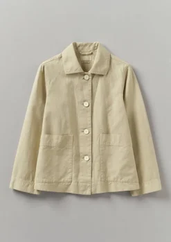 Online Garment Dyed Cotton Linen Jacket Women Linen|Coats & Jackets