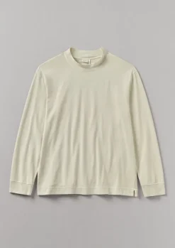 Hot Garment Dyed Cotton Long Sleeve Tee Tops & Tees