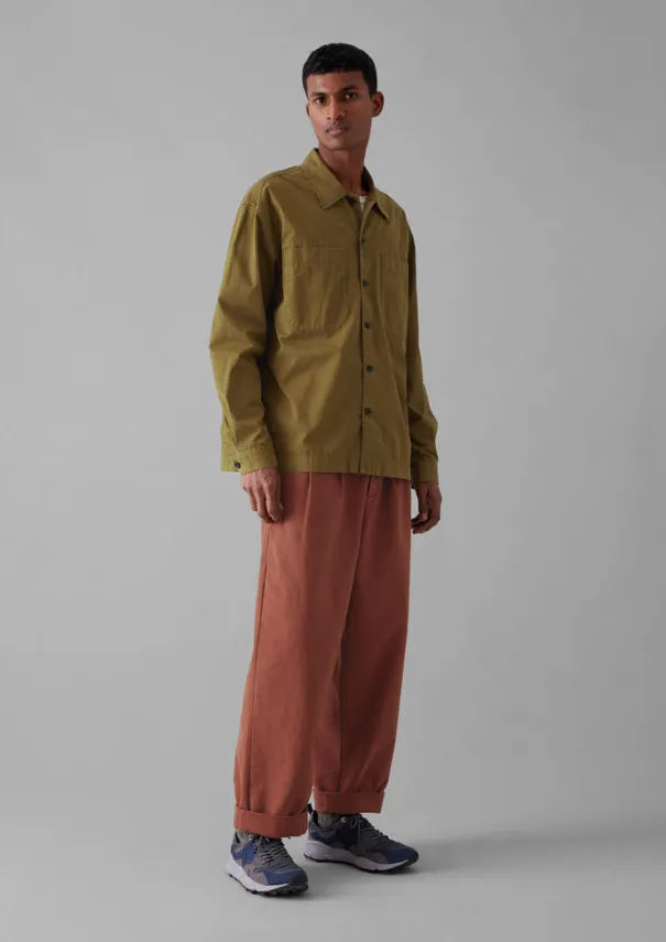 Online Garment Dyed Cotton Twill Shirt Workwear|Shirts