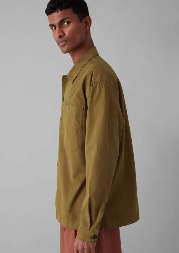 Online Garment Dyed Cotton Twill Shirt Workwear|Shirts