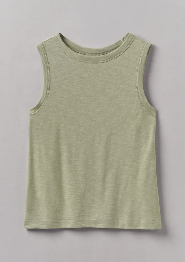 Outlet Garment Dyed Organic Cotton Tank Top Women Jersey|Tops & Tees