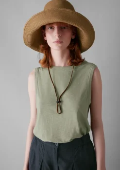 Outlet Garment Dyed Organic Cotton Tank Top Women Jersey|Tops & Tees
