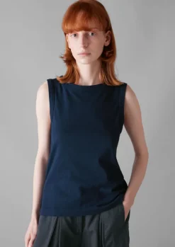 Outlet Garment Dyed Organic Cotton Tank Top Women Jersey|Tops & Tees