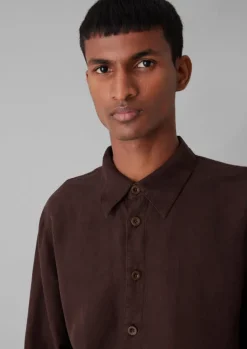 Sale Garment Dyed Point Collar Shirt Shirts