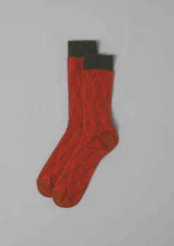 Outlet Geo Pattern Socks Women Socks & Tights
