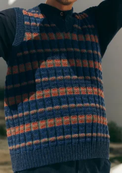 Grid Stitch Tank Top Tops & Tees|Knitwear