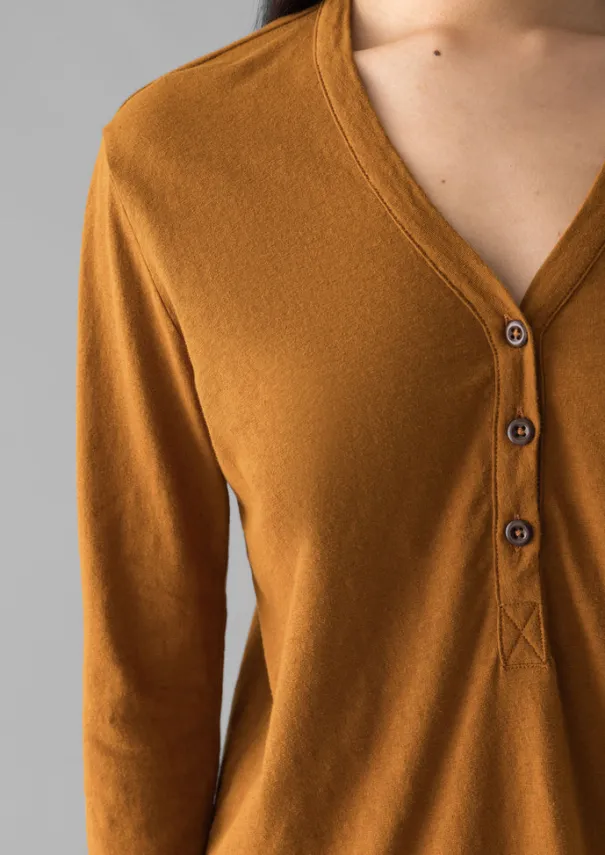 Best Half Placket Cotton Linen Tee Women Linen|Jersey
