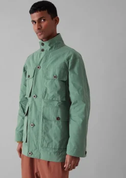 Clearance Halley Stevensons Waxed Cotton Coat Coats & Jackets