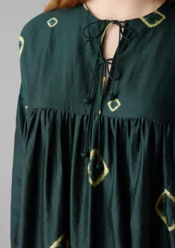 Sale Hand Bandhini Silk Dress Women Dresses