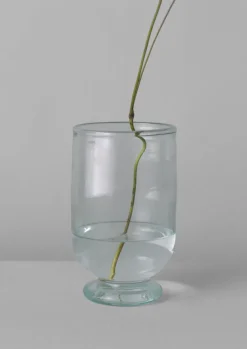 Sale Hand Blown Footed Vase Glass|Decorative Pieces