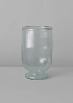 Sale Hand Blown Footed Vase Glass|Decorative Pieces