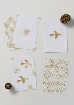 Sale Hand Carved Dove Block Printing Kit Stationery|Christmas Decorations