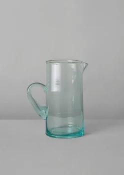 Online Handled Moroccan Glass Jug Glass
