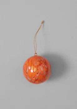 Best Hand Marbled Bauble Christmas Decorations