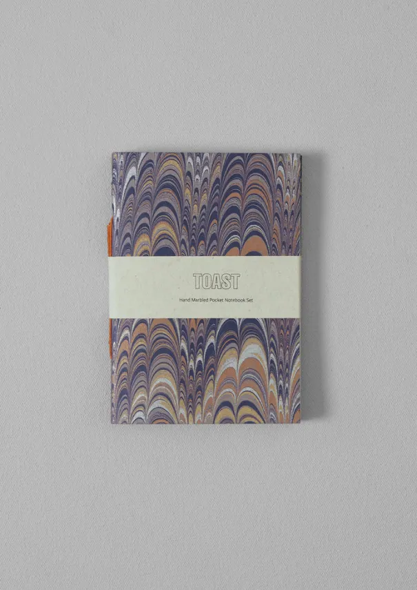 Best Hand Marbled Pocket Notebook Set Stationery