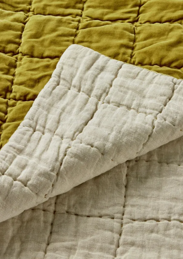 Hand Stitched Organic Velvet Quilt Textiles|Blankets & Throws