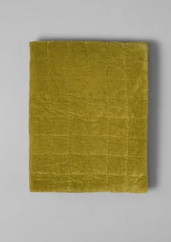 Hand Stitched Organic Velvet Quilt Textiles|Blankets & Throws