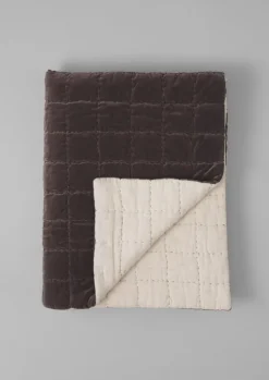 New Hand Stitched Velvet Bedspread Textiles|Blankets & Throws