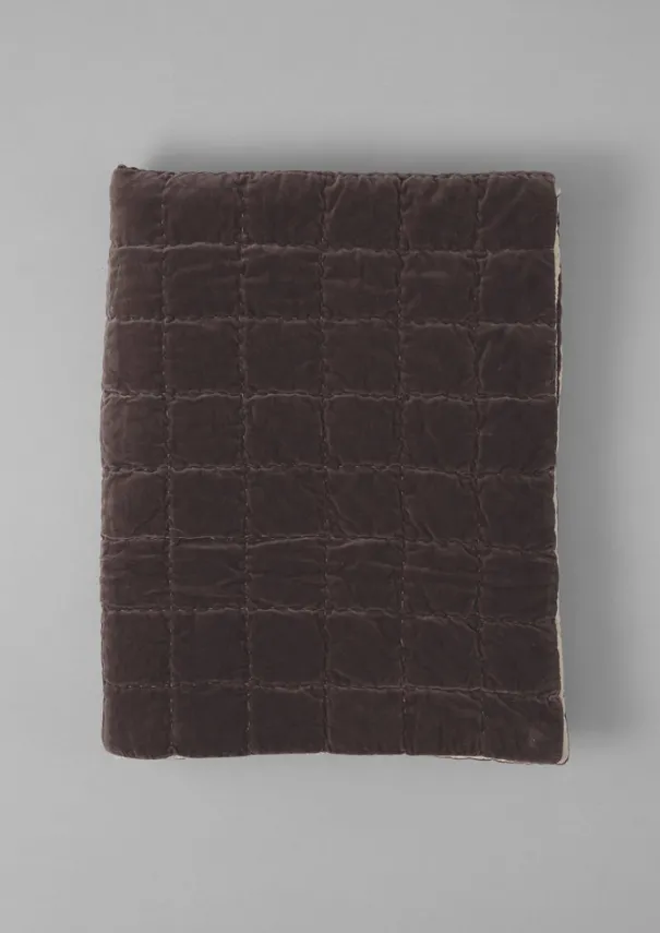 Outlet Hand Stitched Velvet Quilt Textiles|Blankets & Throws