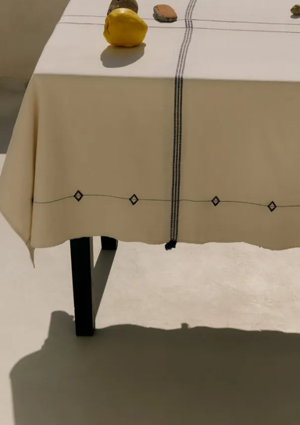 Best Hand Woven Cotton Tablecloth Textiles|Outdoor