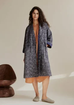 Discount Hand Woven Crosshatch Kantha Gown Women Gowns|Nightwear