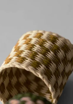 Hot Hand Woven Iraca Napkin Rings Textiles