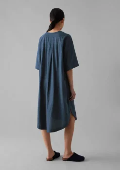 Online Hand Woven Sketched Check Nightdress Women Nightwear|Loungewear