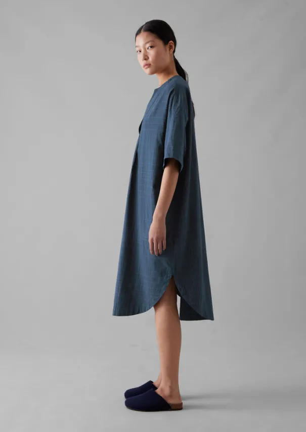 Online Hand Woven Sketched Check Nightdress Women Nightwear|Loungewear