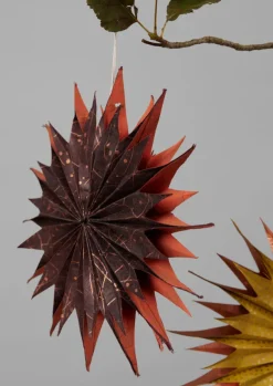Outlet Hanging Lokta Paper Star Set Christmas Decorations