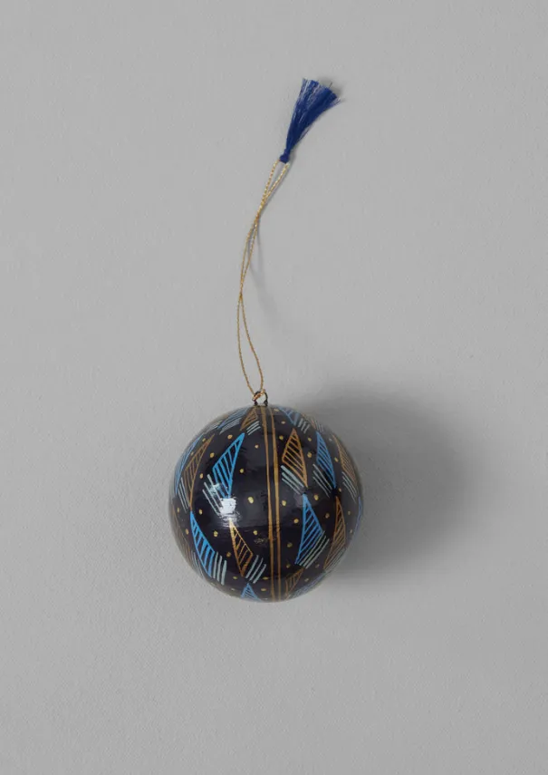 Best Harp Hand Painted Bauble Christmas Decorations