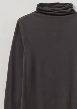 Clearance High Neck Soft Cotton Tee Women Jersey|Loungewear