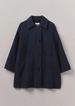 Cotton Wool Pea Coat Women Coats & Jackets