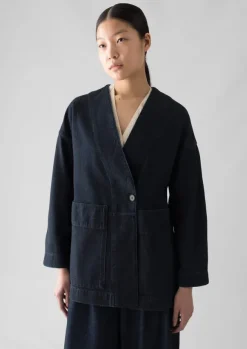 Discount Denim Wrap Jacket Women Denim|Coats & Jackets