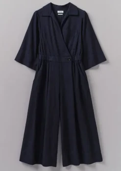 New Twill Culotte Jumpsuit Women Jumpsuits|Trousers