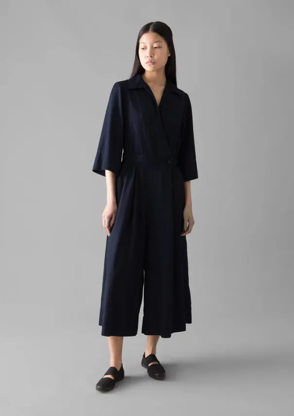 New Twill Culotte Jumpsuit Women Jumpsuits|Trousers