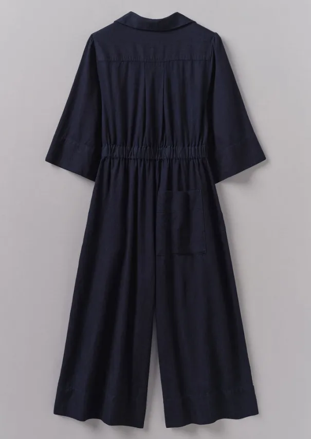 New Twill Culotte Jumpsuit Women Jumpsuits|Trousers