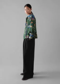 Clearance Isobel Harvey Birds Print Baya Shirt Women Shirts|Tops & Tees