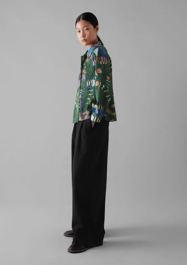 Clearance Isobel Harvey Birds Print Baya Shirt Women Shirts|Tops & Tees